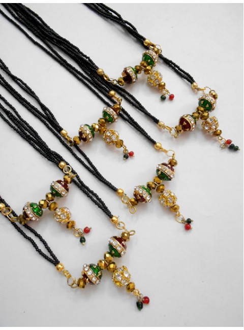 Meenakari Mangalsutra (6 Pcs)